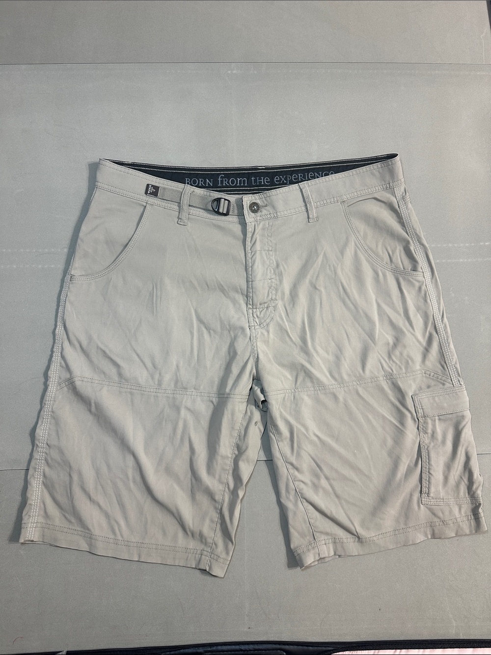 prAna 
Stretch Zion 38”x 12" Shorts Tan - Men's